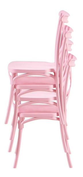 Zahradní židle Saviva (růžová)