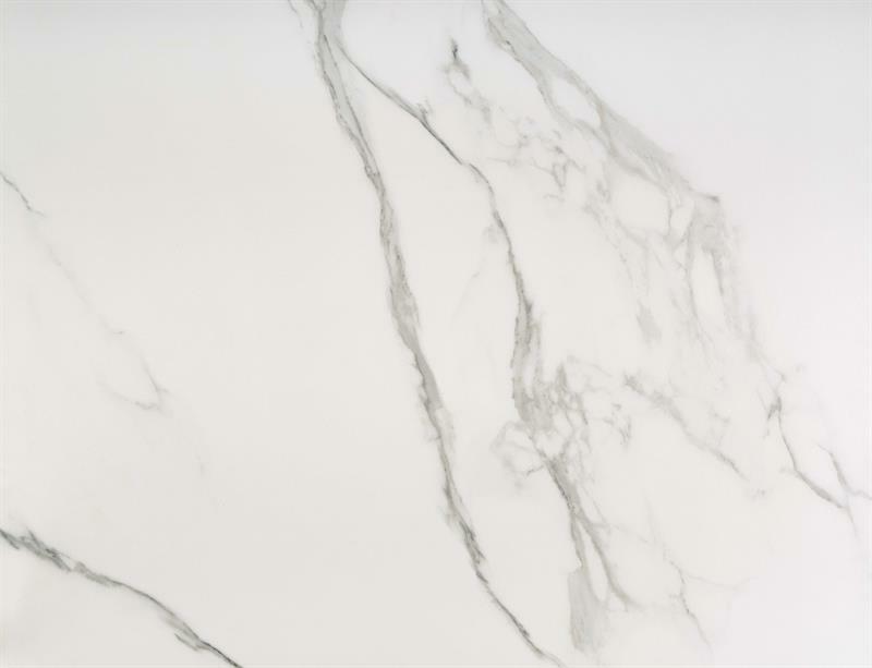 Jídelní stůl Vindall (mramor + bílá)