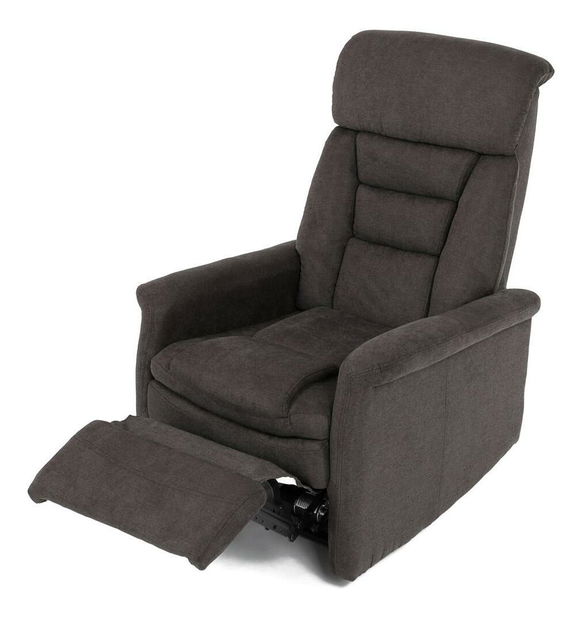 Polohovací křeslo Traste (hnědá)