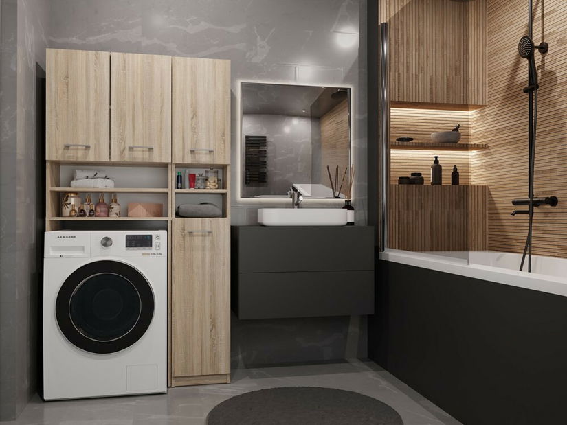 Koupelnová sestava Molinos 1 (dub sonoma)