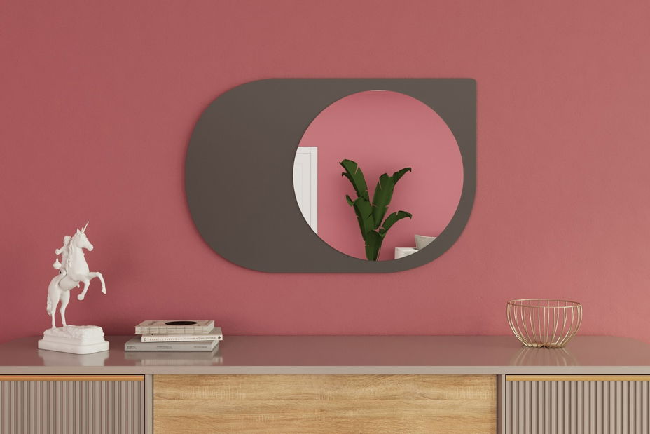 Zrcadlo Puble (antracit)