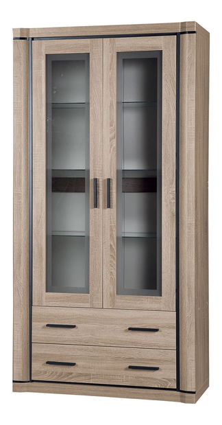 Široká vitrína Xavier XV-17 (sonoma) *výprodej