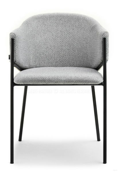 Židle Chad (šedá + černá)