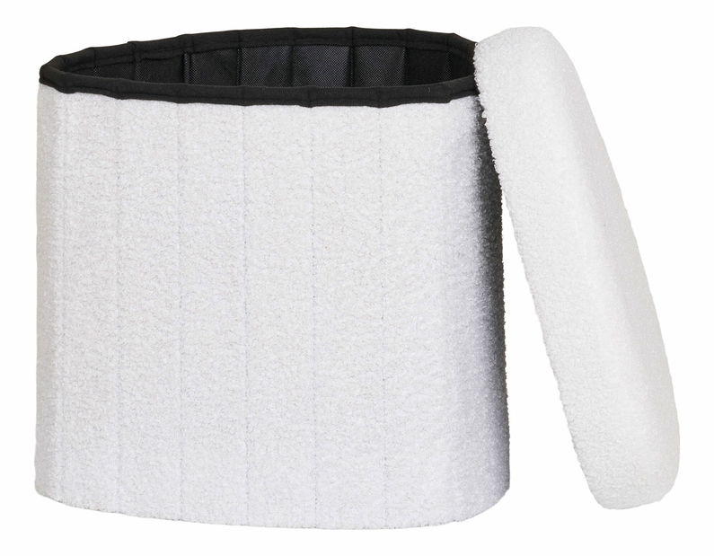 Taburetka Msiselia (bílá)