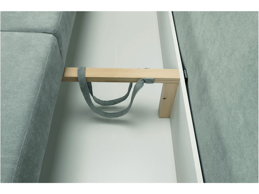 Pohovka dvoused Aria (mentolová)