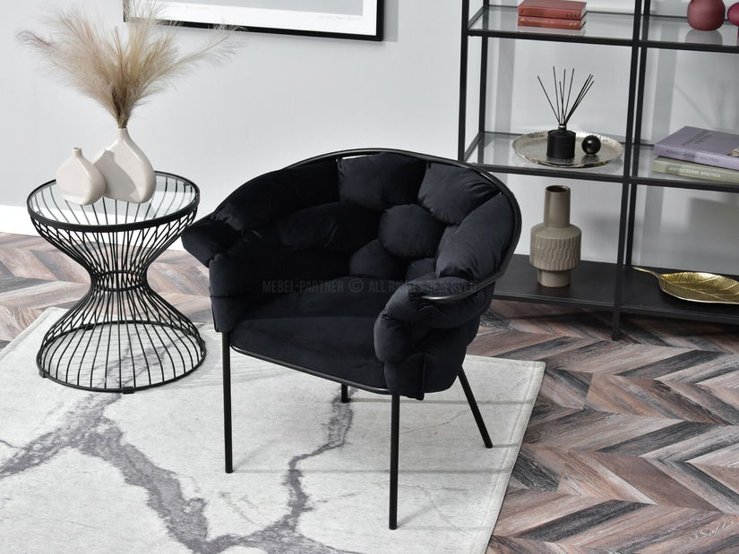 Relaxační křeslo Piplio (černá)