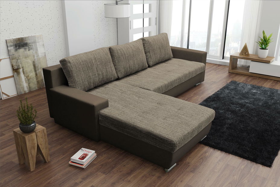 Rohová sedací souprava Theodora (L)