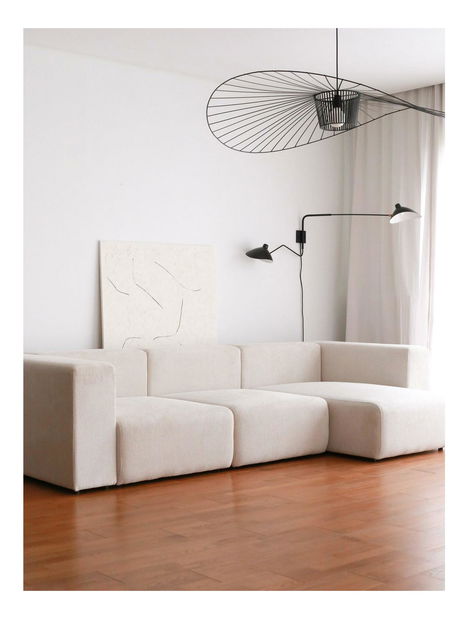 Rohová sedací souprava Yorky (bílá)