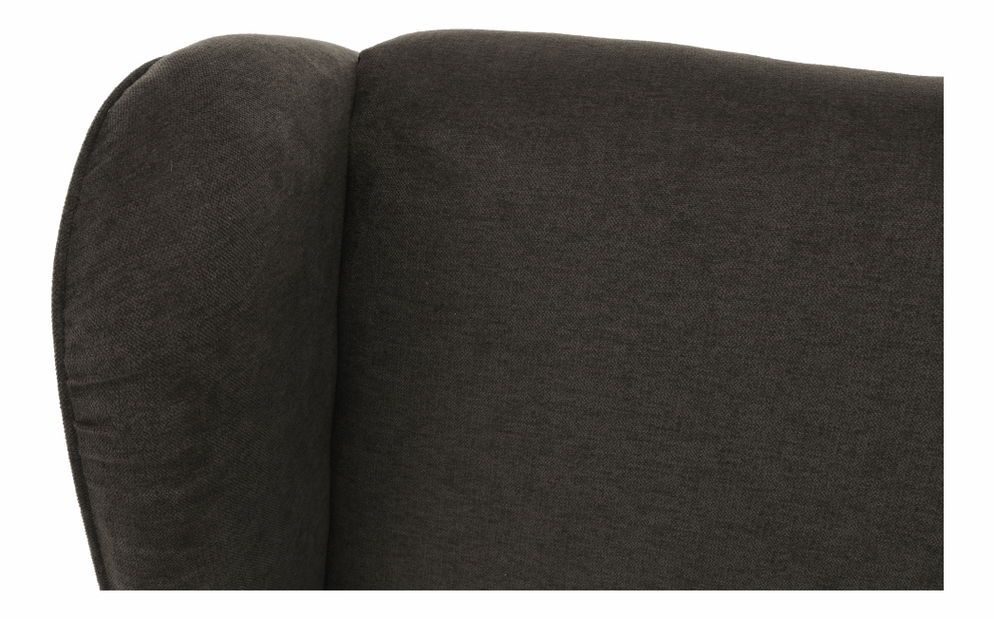 Křeslo ušák Brius (hnědá)