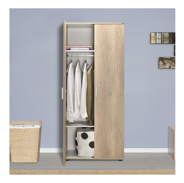 Šatní skříň Ginevra (ořech světlý)