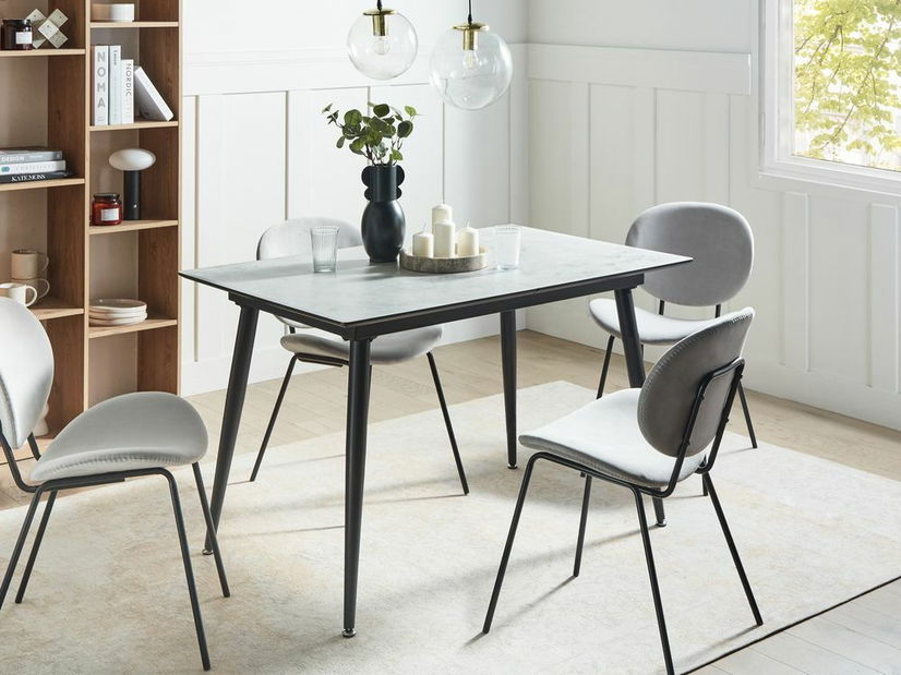 Jídelní stůl Elin (bílá) (pro 6 osob)