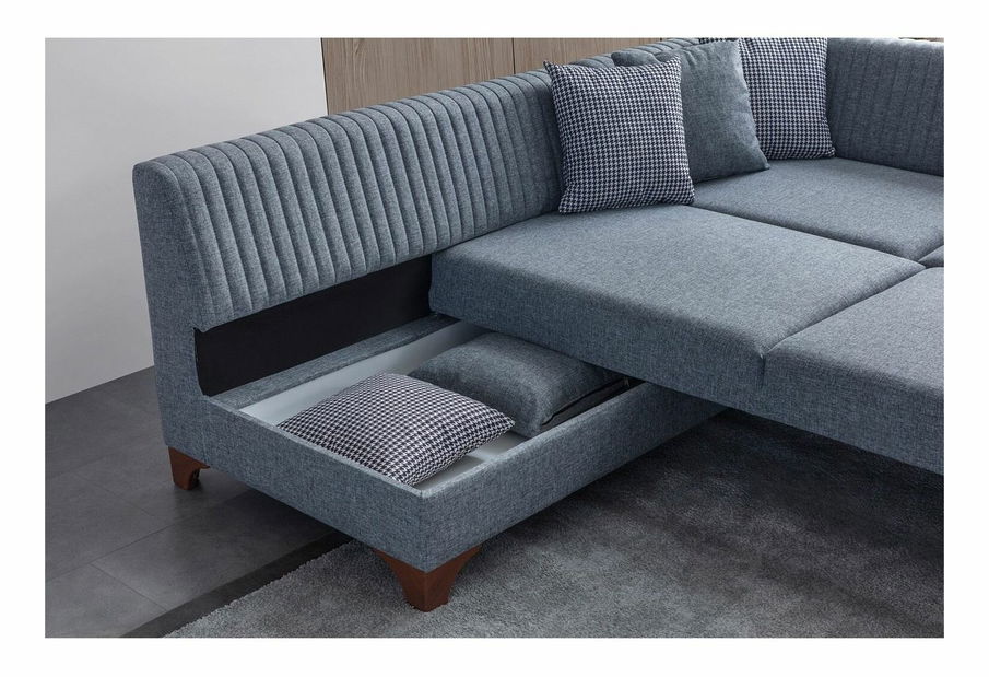 Rohová sedačka Westy (antracit) (P)