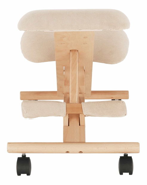 Ergonomická klekačka Gloire (krémová + buk)