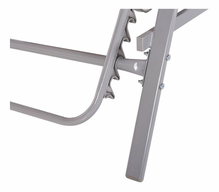 Zahradní lehátko Piedad (světlohnědá)