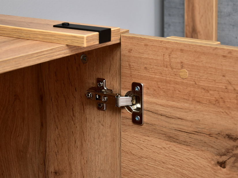 Obývací stěna Suspendera SH05 (dub + černá)