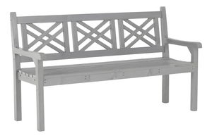 Zahradní lavička Finbona (šedá)