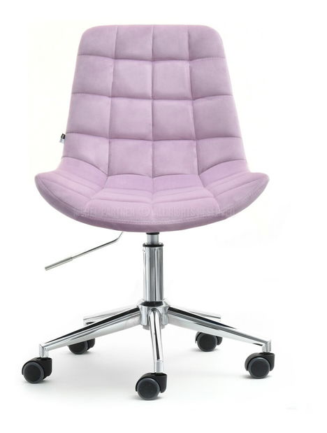 Židle Eleanor (šeřík + chromová)