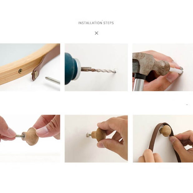 Zrcadlo Loma 1 (bambus)