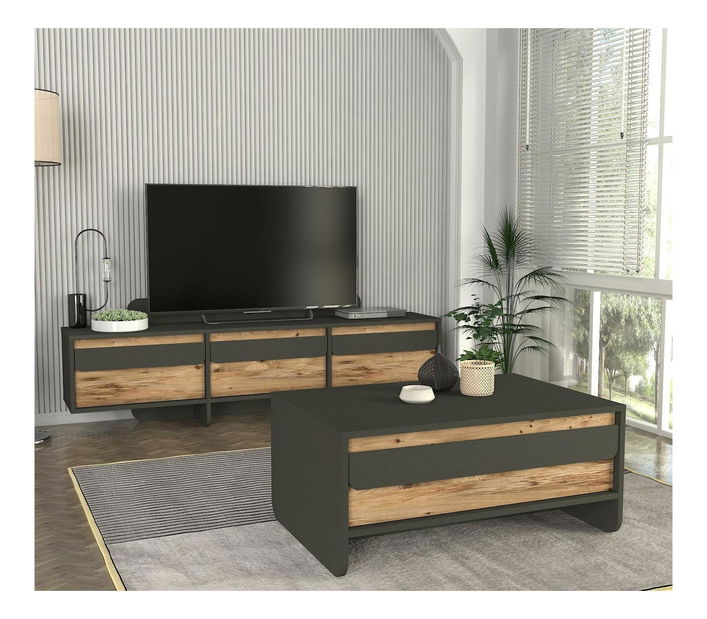 TV stolek/skříňka Maggy TV (antracitová borovice atlantická)