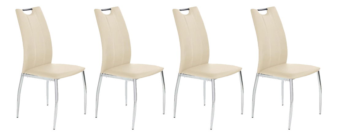 Jídelní židle K187 béžová (4ks.) *výprodej