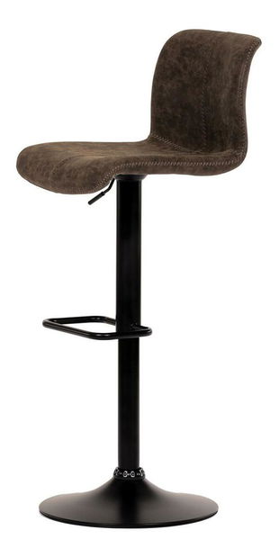Barová židle Ampliase (hnědá)