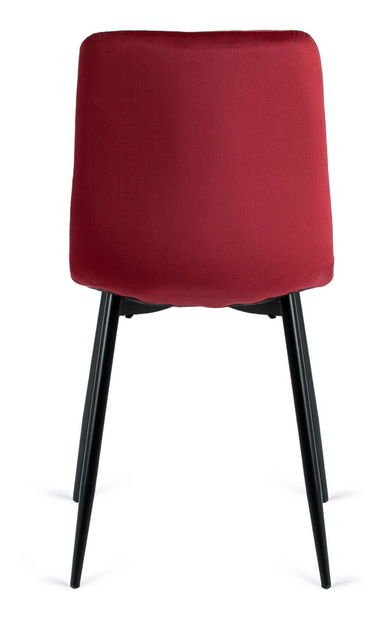 Jídelní židle Permite (bordó)