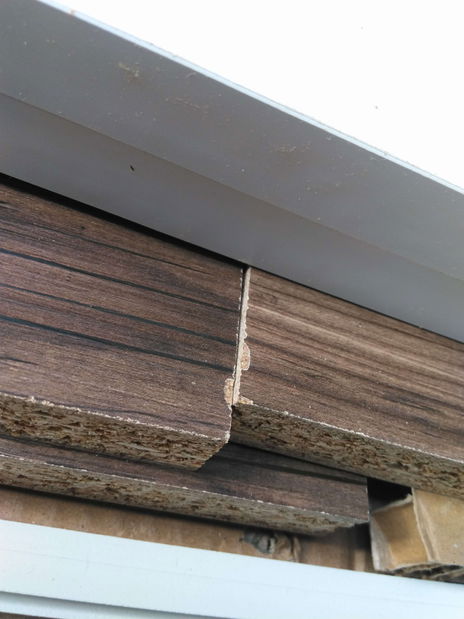 Skříňka na boty Berina 1 (ořech + bílá) *bazar