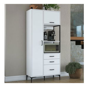 Policová skříň Jenaretta 112 (bílá)