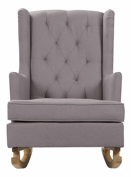 Houpací křeslo TROND (polypropylen) (šedá)