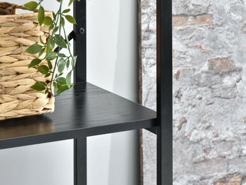 Regál Gecon Reg Zes (sonoma + černá)