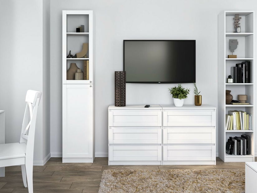 Vitrína Preposso 2 (bílá)