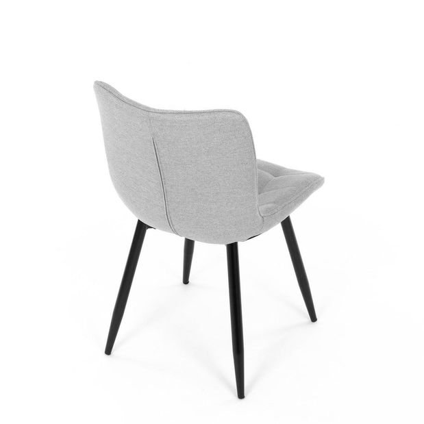 Jídelní židle Hipotecas (stříbrná)