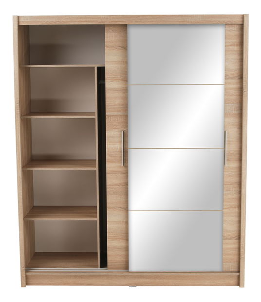 Šatní skříň Layla (dub sonoma)