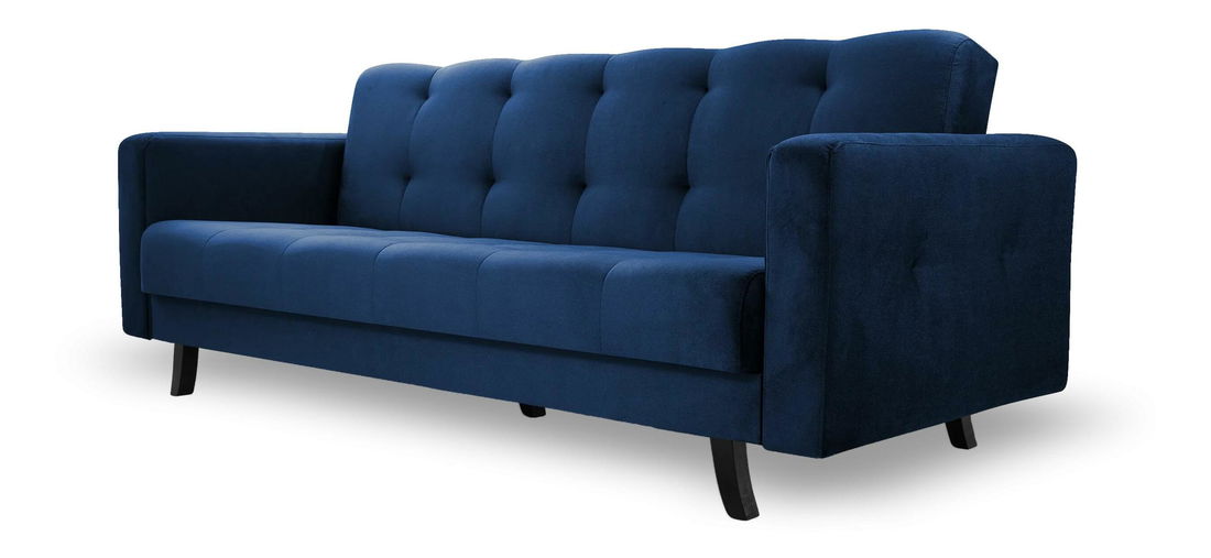 Pohovka trojsedačka Lisabona (tmavě modrá)