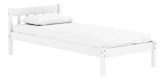 Jednolůžková postel 90x200 cm Malil (bílá)