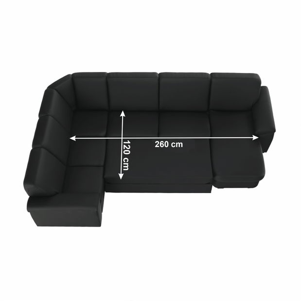 Rohová sedací souprava U Britella U (P)