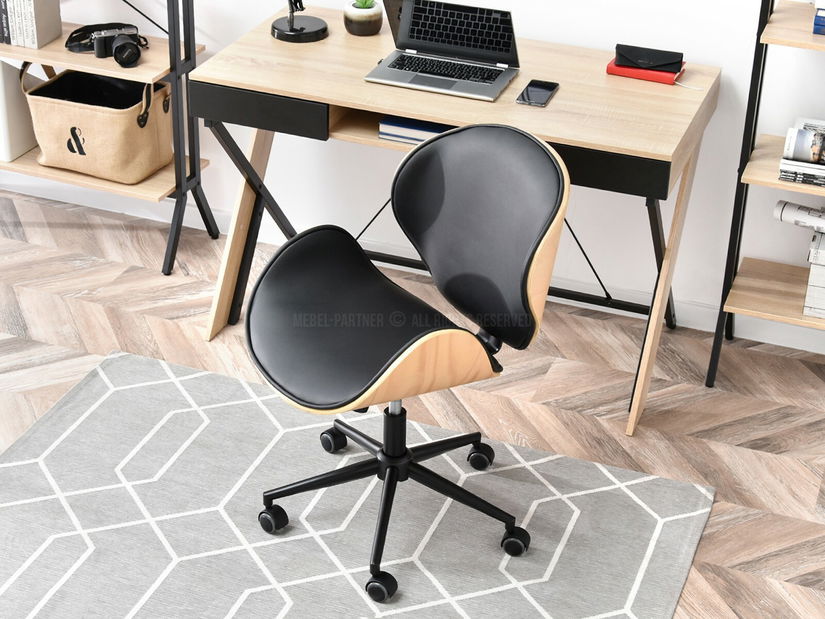 Křeslo Bloom (buk + chromová)