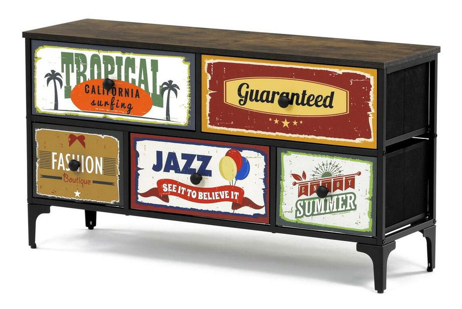 Komoda Alharacas 1 (černá)