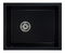 Kuchyňský dřez Filanis (černá) (bez otvoru pro baterii)