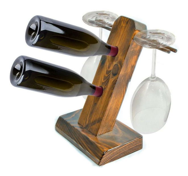  Stojan na víno Sabipo (ořech)