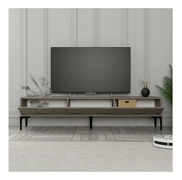 TV stolek/skříňka Bipemu 3 (atlas + černá)