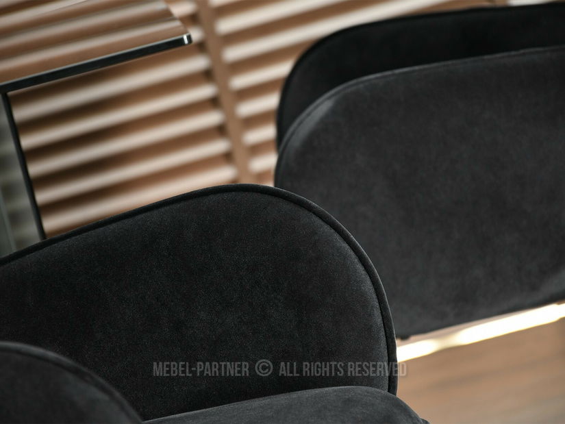 Jídelní židle Aguado (černá)