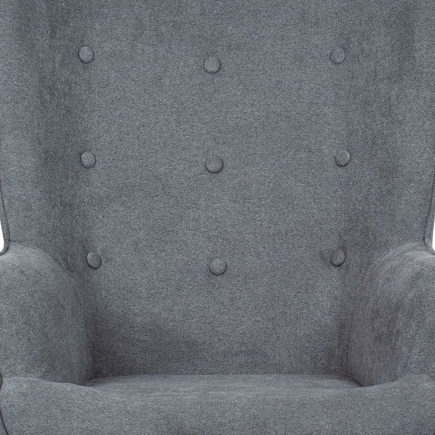 Křeslo s podnoží Avanzabamos (šedá)