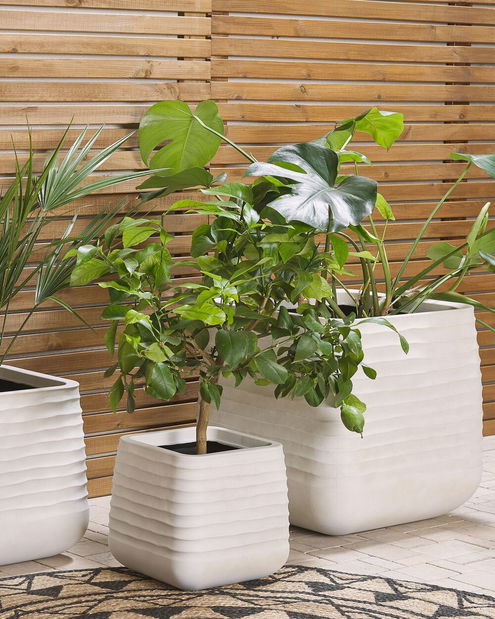 Květináč Parik (bílá popelavá)