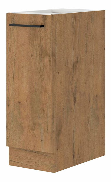 Dolní kuchyňská skříňka na koš Virion 30 D 3 CARGO BB (dub lancelot + lesk bílý)