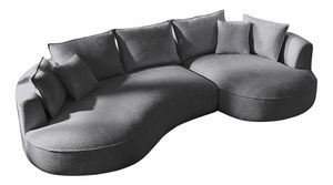 Rohová sedačka Vendy (antracit) (L)