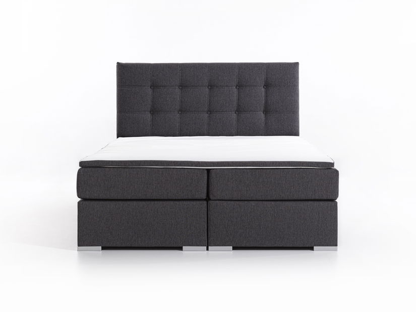 Boxspring postel 160 cm Irma 01 (černá)