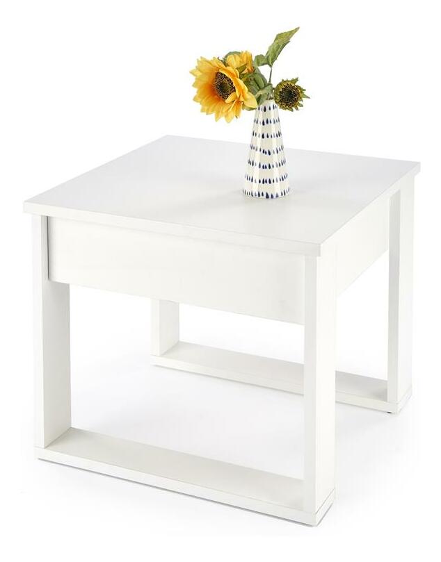 Konferenční stolek Nassia (bílá)