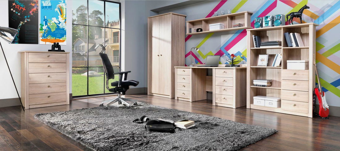 Šatní skříň Fintona F3 (čokoládová)