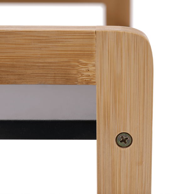 Regál Feud (černá + přírodní)